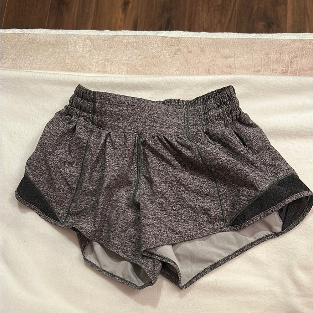 Women's Heather Gray Athletic Shorts